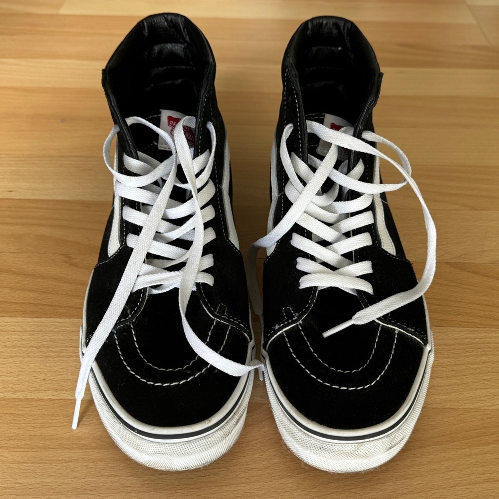 Vans Sk8-Hi Shoes Black Size 10.5 US Mens